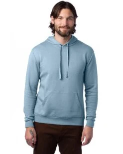 Alternative Apparel 8804PF - Adult Eco Cozy Fleece Pullover Hooded Sweatshirt -Wordans Shop 1245676 big