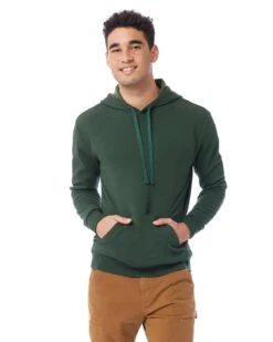 Alternative Apparel 8804PF - Adult Eco Cozy Fleece Pullover Hooded Sweatshirt -Wordans Shop 1245678 big