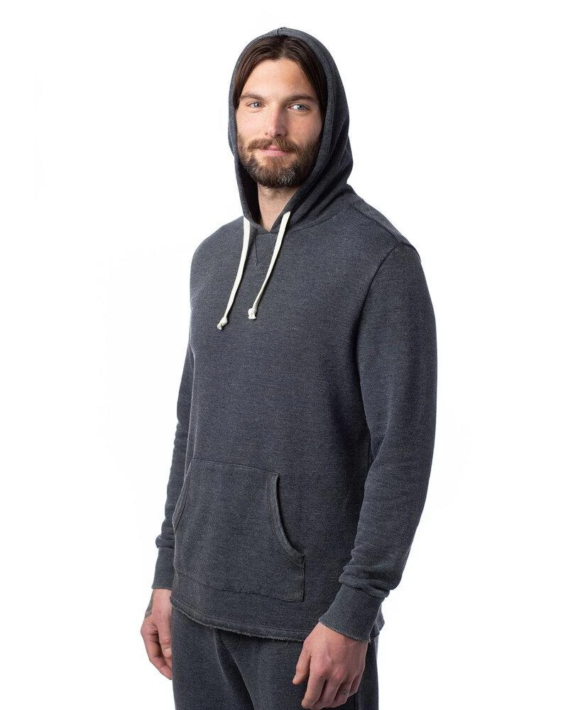 Alternative Apparel 8629NM - Men's School Yard Pullover Hooded Sweatshirt 2 Alternative Apparel 8629NM - Men's School Yard Pullover Hooded Sweatshirt - Image 2