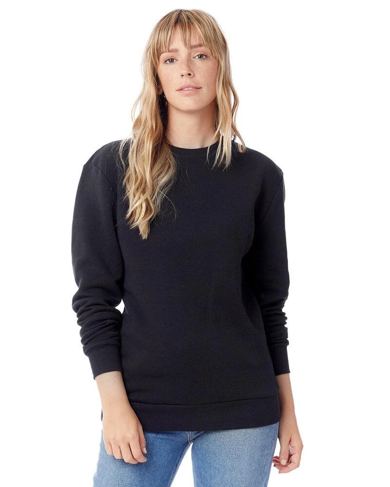 Alternative Apparel 8800PF - Unisex Eco-Cozy Fleece Sweatshirt 1 Alternative Apparel 8800PF - Unisex Eco-Cozy Fleece Sweatshirt