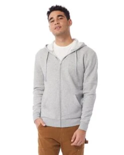 Alternative Apparel 8805PF - Unisex Eco-Cozy Fleece Zip Hooded Sweatshirt -Wordans Shop 1245742 big