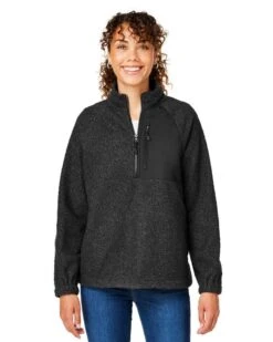 North End NE713W - Ladies Aura Sweater Fleece Quarter-Zip