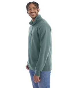 ComfortWash By Hanes GDH425 - Unisex Quarter-Zip Sweatshirt -Wordans Shop 1258255 right big