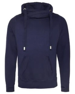 JUST HOODS BY AWDIS JHA021 - Men's 80/20 Heavyweight Cross Over Neck Hooded Sweatshirt -Wordans Shop 1258596 big