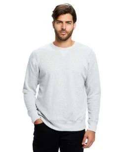 US Blanks US8000 - Men's Long-Sleeve Pullover Crew