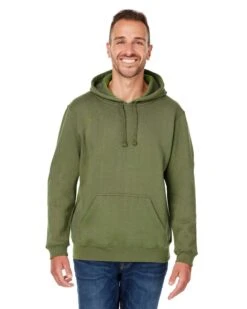 J. America JA8824 - Adult Premium Fleece Pullover Hooded Sweatshirt -Wordans Shop 1259319 big