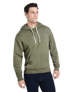 J. America JA8871 - Adult Triblend Pullover Fleece Hooded Sweatshirt -Wordans Shop 1259465 big