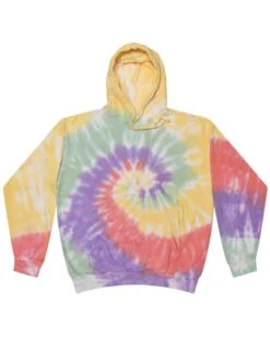 Tie-Dye CD877Y - Youth 8.5 Oz. Tie-Dyed Pullover Hooded Sweatshirt -Wordans Shop 1259571 big