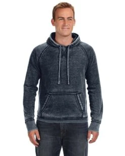 J. America JA8915 - Adult Vintage Zen Fleece Pullover Hooded Sweatshirt -Wordans Shop 1259623 big