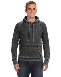 J. America JA8915 - Adult Vintage Zen Fleece Pullover Hooded Sweatshirt -Wordans Shop 1259626 big