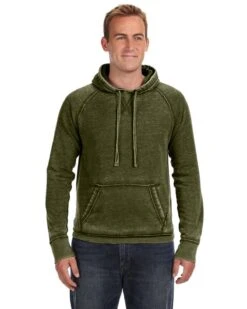 J. America JA8915 - Adult Vintage Zen Fleece Pullover Hooded Sweatshirt -Wordans Shop 1259628 big