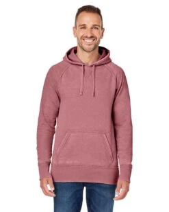 J. America JA8915 - Adult Vintage Zen Fleece Pullover Hooded Sweatshirt -Wordans Shop 1259631 big