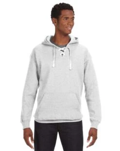 J. America JA8830 - Adult Sport Lace Hooded Sweatshirt -Wordans Shop 1259754 big