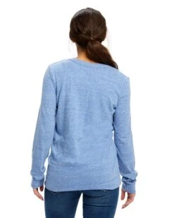 US Blanks US950 - Ladies 4.9 Oz. Long-Sleeve Cardigan -Wordans Shop 1260398 back big