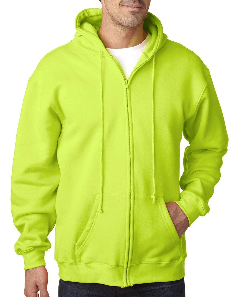 Bayside BA900 - Adult 9.5oz., 80% Cotton/20% Polyester Full-Zip Hooded Sweatshirt 11 Bayside BA900 - Adult 9.5oz., 80% Cotton/20% Polyester Full-Zip Hooded Sweatshirt - Image 11