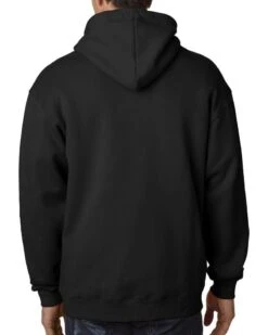 Bayside BA900 - Adult 9.5oz., 80% Cotton/20% Polyester Full-Zip Hooded Sweatshirt 14 Bayside BA900 - Adult 9.5oz., 80% Cotton/20% Polyester Full-Zip Hooded Sweatshirt -Wordans Shop 1260580 back big