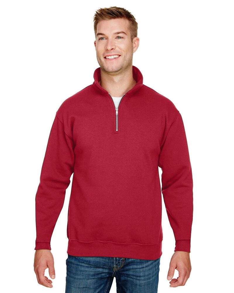 Bayside BA920 - Unisex 9.5 Oz., 80/20 Quarter-Zip Pullover Sweatshirt 8 Bayside BA920 - Unisex 9.5 Oz., 80/20 Quarter-Zip Pullover Sweatshirt - Image 8