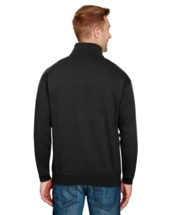 Bayside BA920 - Unisex 9.5 Oz., 80/20 Quarter-Zip Pullover Sweatshirt 11 Bayside BA920 - Unisex 9.5 Oz., 80/20 Quarter-Zip Pullover Sweatshirt -Wordans Shop 1260604 back big
