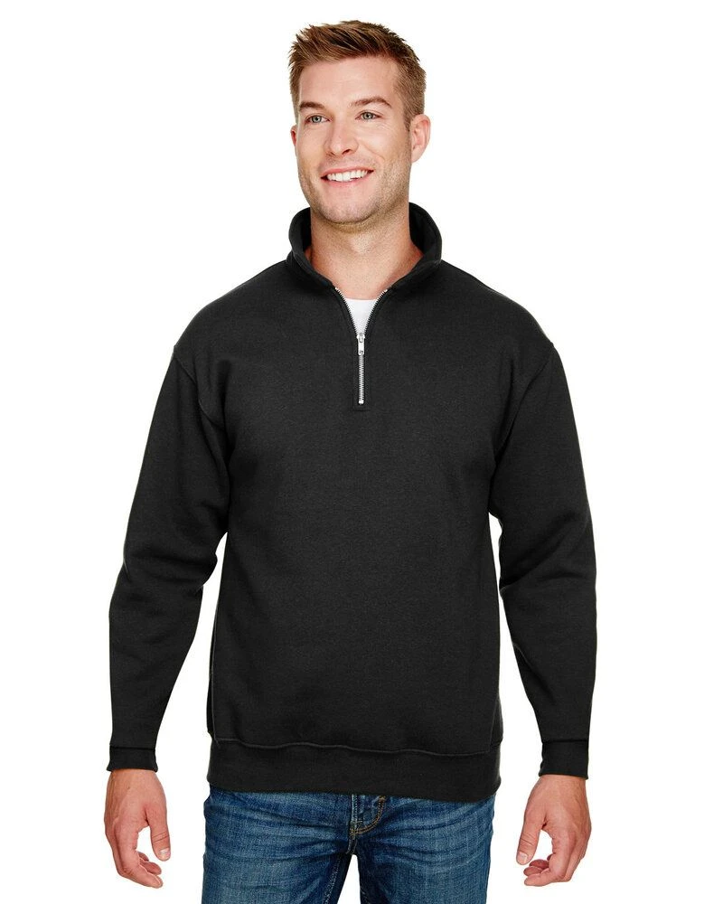 Bayside BA920 - Unisex 9.5 Oz., 80/20 Quarter-Zip Pullover Sweatshirt 1 Bayside BA920 - Unisex 9.5 Oz., 80/20 Quarter-Zip Pullover Sweatshirt
