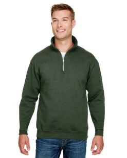 Bayside BA920 - Unisex 9.5 Oz., 80/20 Quarter-Zip Pullover Sweatshirt 13 Bayside BA920 - Unisex 9.5 Oz., 80/20 Quarter-Zip Pullover Sweatshirt -Wordans Shop 1260606 big