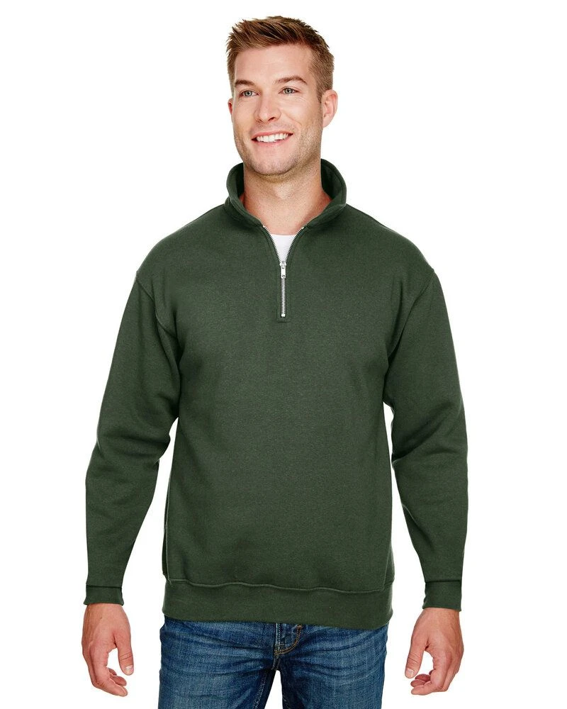 Bayside BA920 - Unisex 9.5 Oz., 80/20 Quarter-Zip Pullover Sweatshirt 5 Bayside BA920 - Unisex 9.5 Oz., 80/20 Quarter-Zip Pullover Sweatshirt - Image 5