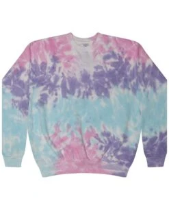 Tie-Dye H8100 - Adult 8.5 Oz., 80/20 Crew Neck Fleece -Wordans Shop 1260896 big