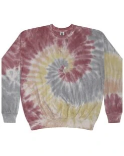Tie-Dye H8100 - Adult 8.5 Oz., 80/20 Crew Neck Fleece -Wordans Shop 1260897 big