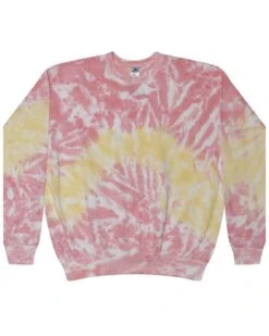 Tie-Dye H8100 - Adult 8.5 Oz., 80/20 Crew Neck Fleece -Wordans Shop 1260901 big