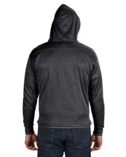 J. America JA8833 - Adult Sport Lace Poly Hooded Sweatshirt 7 J. America JA8833 - Adult Sport Lace Poly Hooded Sweatshirt -Wordans Shop 1261135 back big