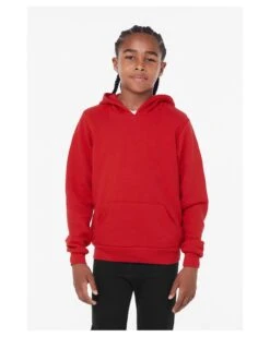 Bella+Canvas 3719Y - Youth Sponge Fleece Pullover Hooded Sweatshirt -Wordans Shop 1261342 big