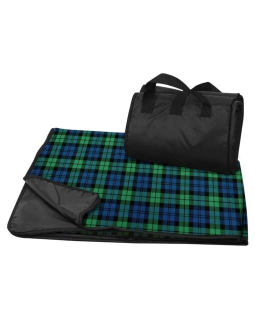 Liberty Bags 8702 - Fleece/Nylon Plaid Picnic Blanket -Wordans Shop 1261645 big