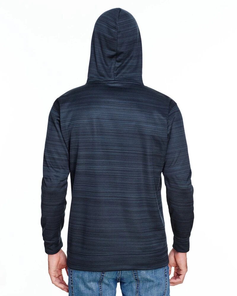 J. America JA8661 - Adult Odyssey Striped Poly Fleece Pullover Hood 3 J. America JA8661 - Adult Odyssey Striped Poly Fleece Pullover Hood - Image 3