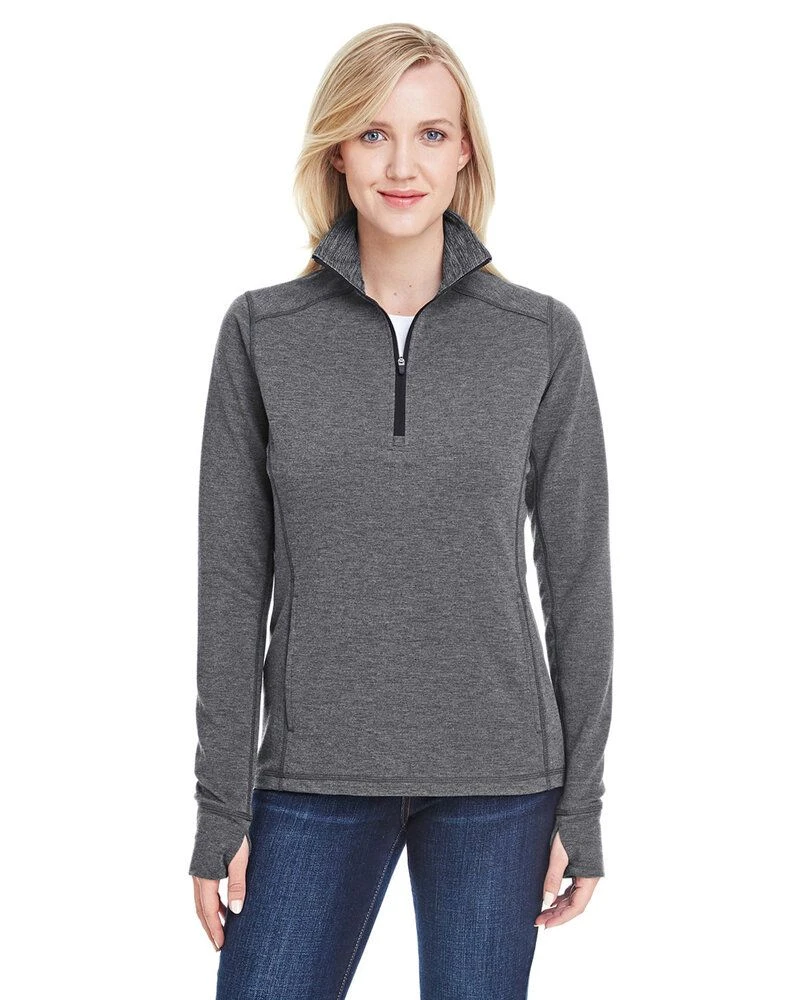 J. America JA8433 - Ladies Omega Stretch Quarter-Zip 4 J. America JA8433 - Ladies Omega Stretch Quarter-Zip - Image 4