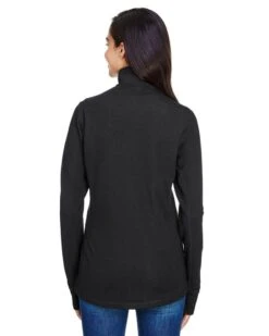 J. America JA8433 - Ladies Omega Stretch Quarter-Zip 6 J. America JA8433 - Ladies Omega Stretch Quarter-Zip -Wordans Shop 1262480 back big