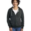 Jerzees 92WR - Ladies Snow Heather Full Zip Hooded Sweatshirt