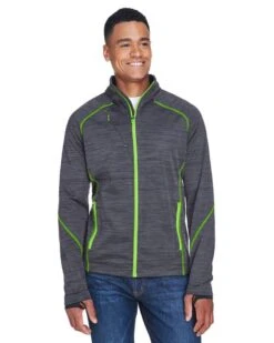 North End 88697 - Men's Flux Mélange Bonded Fleece Jacket -Wordans Shop 1263043 big