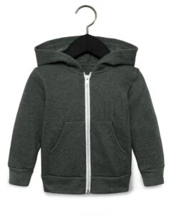 Bella+Canvas 3739T - Toddler Full-Zip Hooded Sweatshirt -Wordans Shop 1263800 big