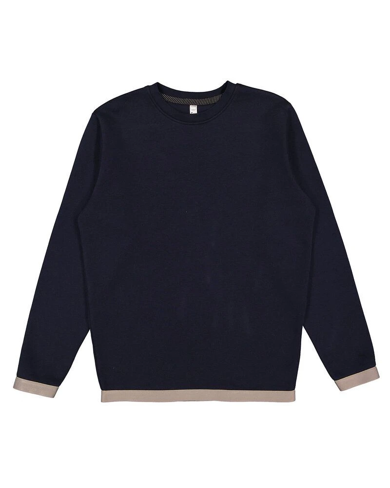 LAT 6789 - Adult Statement Fleece Crew Sweatshirt 2 LAT 6789 - Adult Statement Fleece Crew Sweatshirt - Image 2