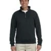 Jerzees 4528 - Adult Super Sweats® NuBlend® Fleece Quarter-Zip Pullover