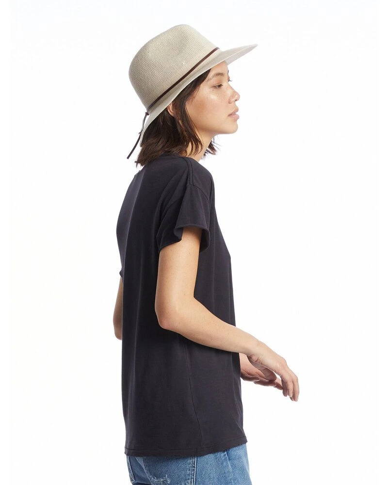 Alternative Apparel 04861C1 - Ladies Rocker Garment-Dyed Distressed T-Shirt 2 Alternative Apparel 04861C1 - Ladies Rocker Garment-Dyed Distressed T-Shirt - Image 2