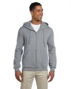 Jerzees 4999 - Adult 9.5 Oz., Super Sweats® NuBlend® Fleece Full-Zip Hooded Sweatshirt -Wordans Shop 1264336 big