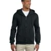 Jerzees 4999 - Adult 9.5 Oz., Super Sweats® NuBlend® Fleece Full-Zip Hooded Sweatshirt