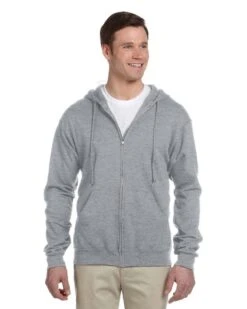 Jerzees 993 - Adult 8 Oz. NuBlend® Fleece Full-Zip Hooded Sweatshirt -Wordans Shop 1264361 big