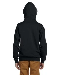 Jerzees 993B - Youth 8 Oz. NuBlend® Fleece Full-Zip Hooded Sweatshirt -Wordans Shop 1264365 back big