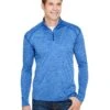 A4 N4010 - Men's Tonal Space-Dye Quarter-Zip