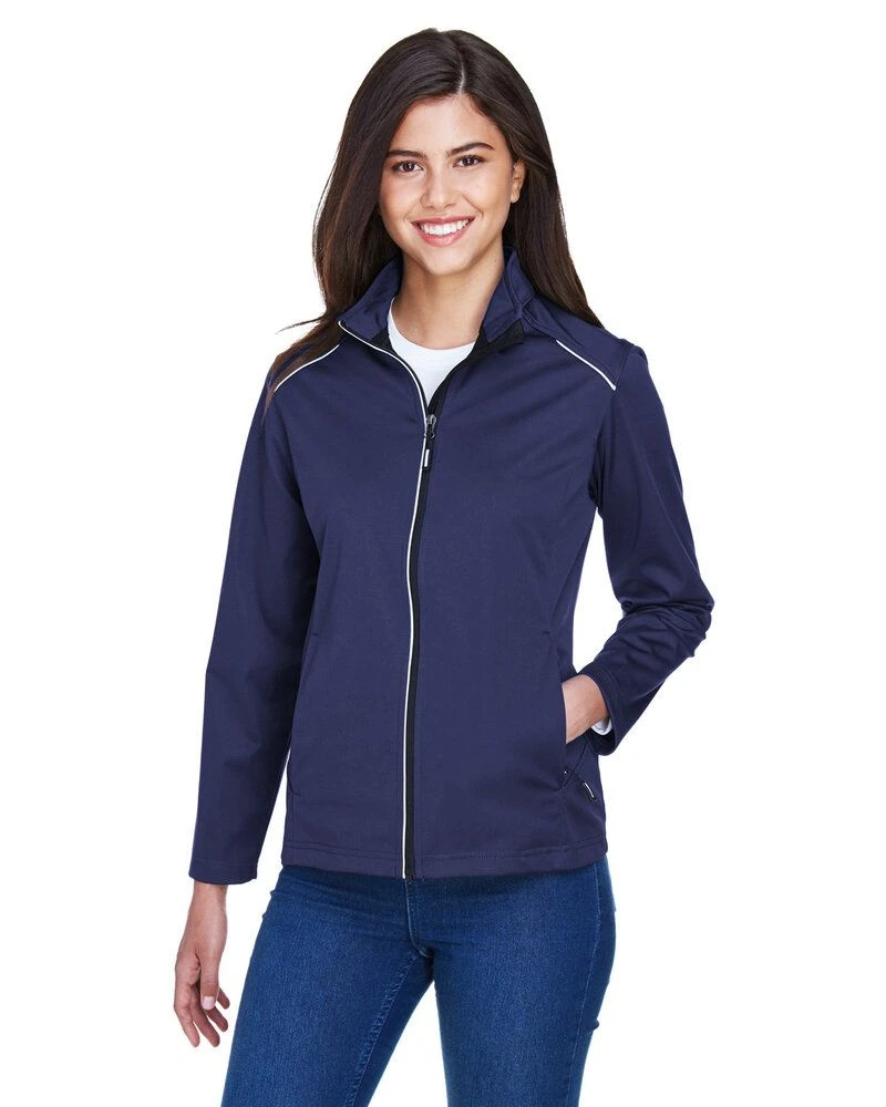 CORE365 CE708W - Ladies Techno Lite Three-Layer Knit Tech-Shell 4 CORE365 CE708W - Ladies Techno Lite Three-Layer Knit Tech-Shell - Image 4