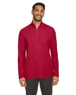 CORE365 CE405 - Men's Fusion ChromaSoft Pique Quarter-Zip -Wordans Shop 1266912 big