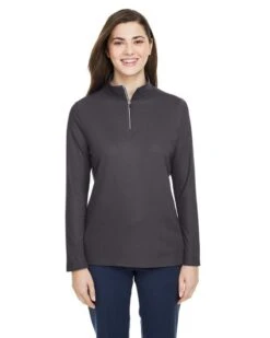 CORE365 CE405W - Ladies Fusion ChromaSoft Pique Quarter-Zip -Wordans Shop 1266917 big