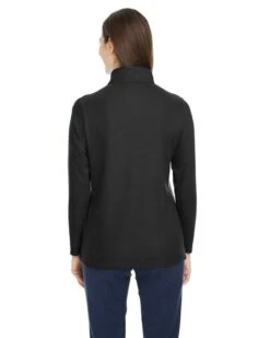CORE365 CE405W - Ladies Fusion ChromaSoft Pique Quarter-Zip -Wordans Shop 1266919 back big