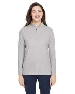 CORE365 CE405W - Ladies Fusion ChromaSoft Pique Quarter-Zip -Wordans Shop 1266924 big